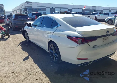 2019 Lexus Es 350 F Sport z USA, uszkodzony, nr VIN 58ABZ1B1XKU039916